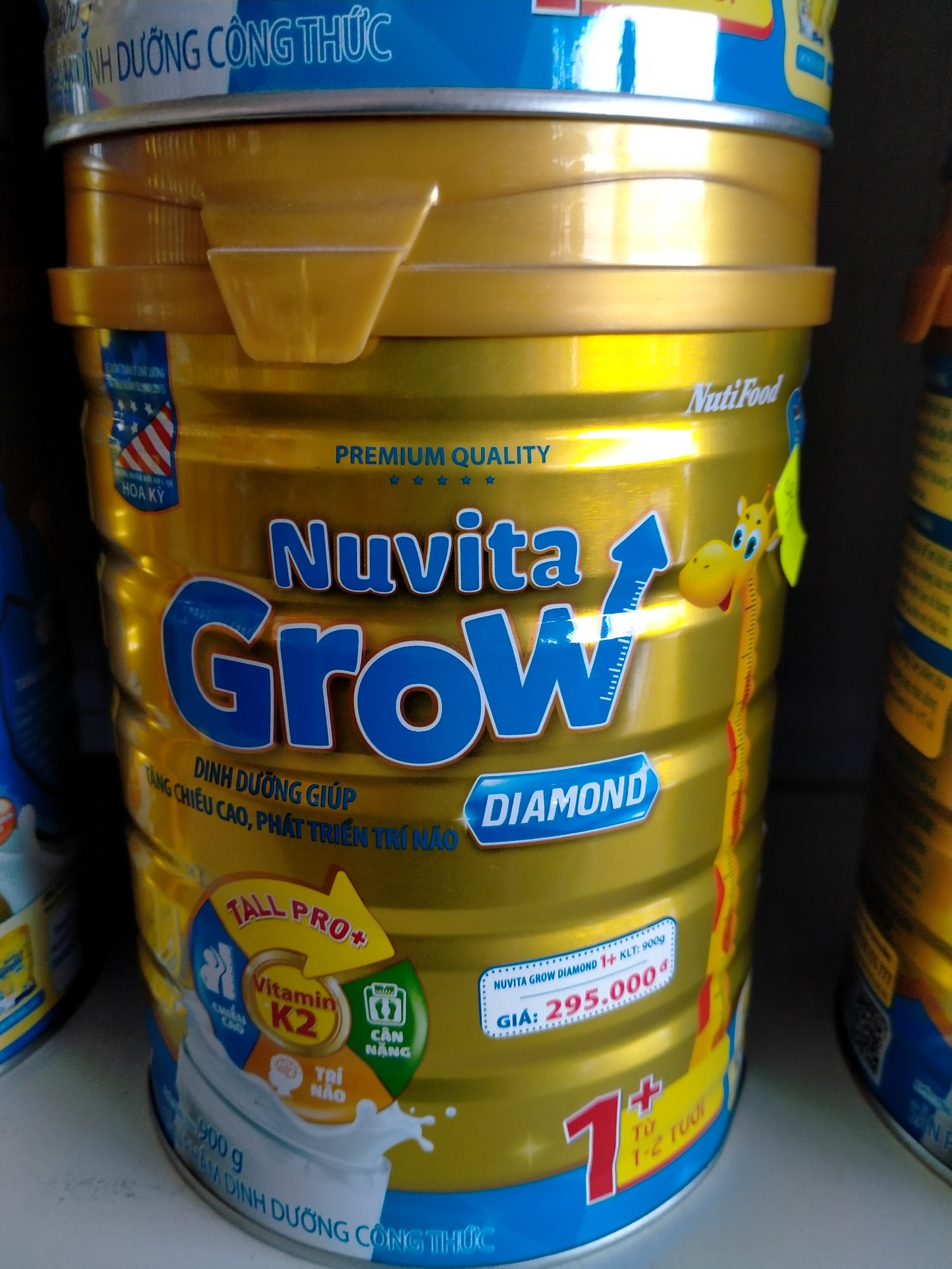 Sữa bột nuvita grow 1+