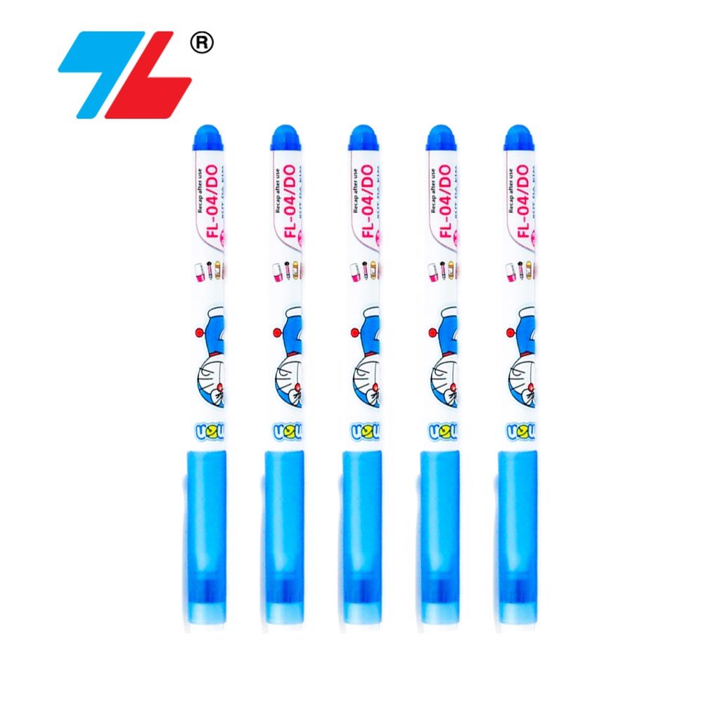Hộp 10 bút lông kim thiên long-doraemon fl-04/do -bút máy sài gòn