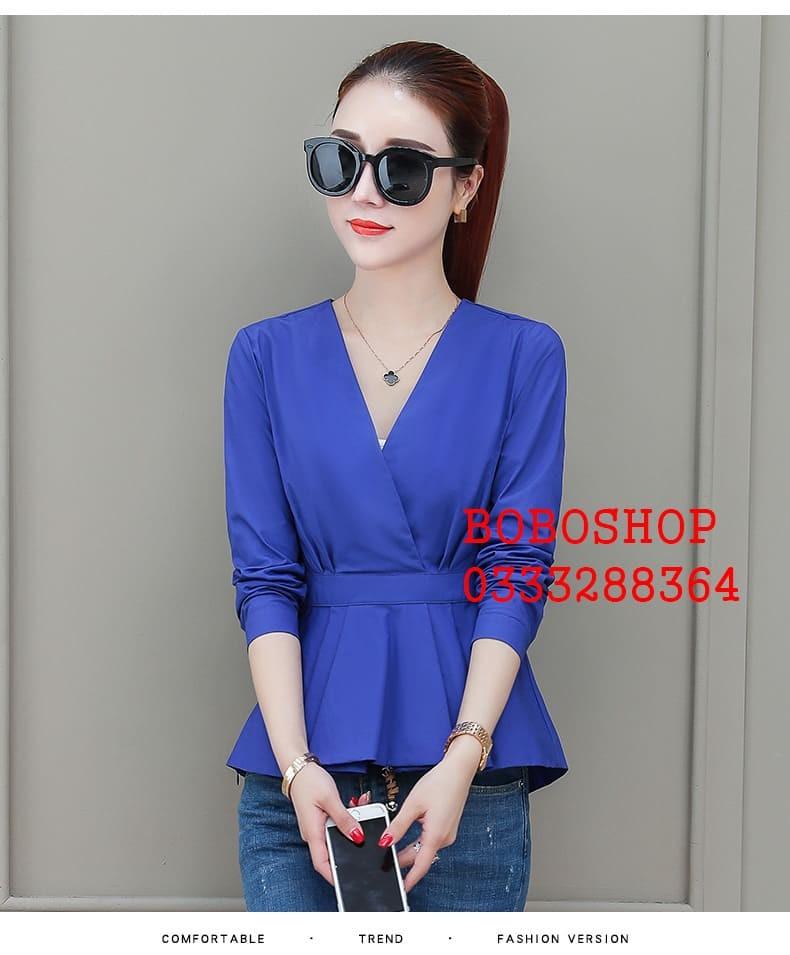 Áo co v sang chảnh