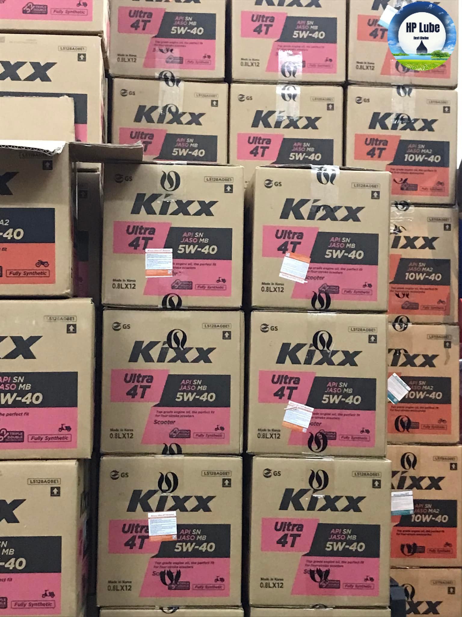 (Sale Sỉ Thùng) 1 Thùng 1 Chai Nhớt KIXX Xe Số, Kixx Xe Ga Tổng Hợp Hoàn Toàn 10W40/5W40 0.8L, 1L Thùng 12 chai Giá 1,199,900 Đồng*Miễn phí vận chuyển