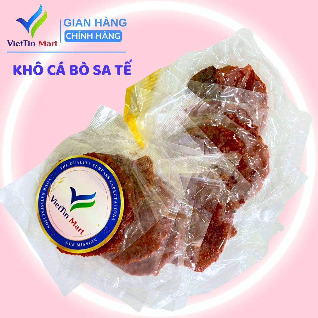 1 Con Khô Cá Bò Sate Ép Miếng | Viettinmart