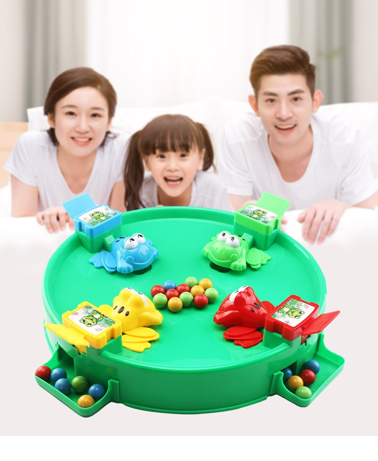 Bộ đồ chơi ếch ăn bi hungry frogs siêu vui nhộn có quà tặng