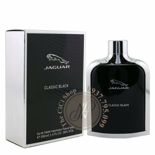Nước hoa nam Jaguar Classic Black EDT 100ml