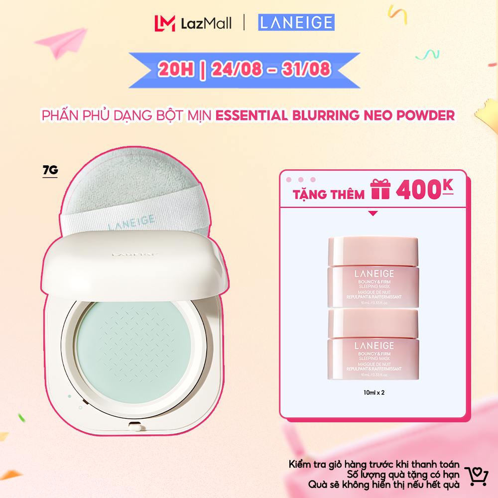 Phấn Phủ Dạng Bột Mịn Laneige Neo Essential Blurring Finish Powder 7G
