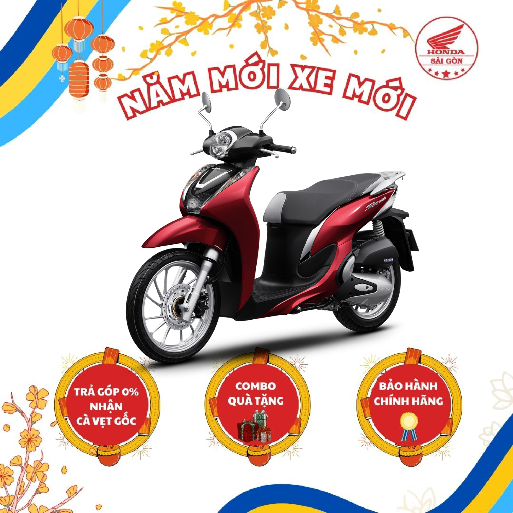 Xe máy honda sh mode 125cc - phiên bản cao cấp 2024