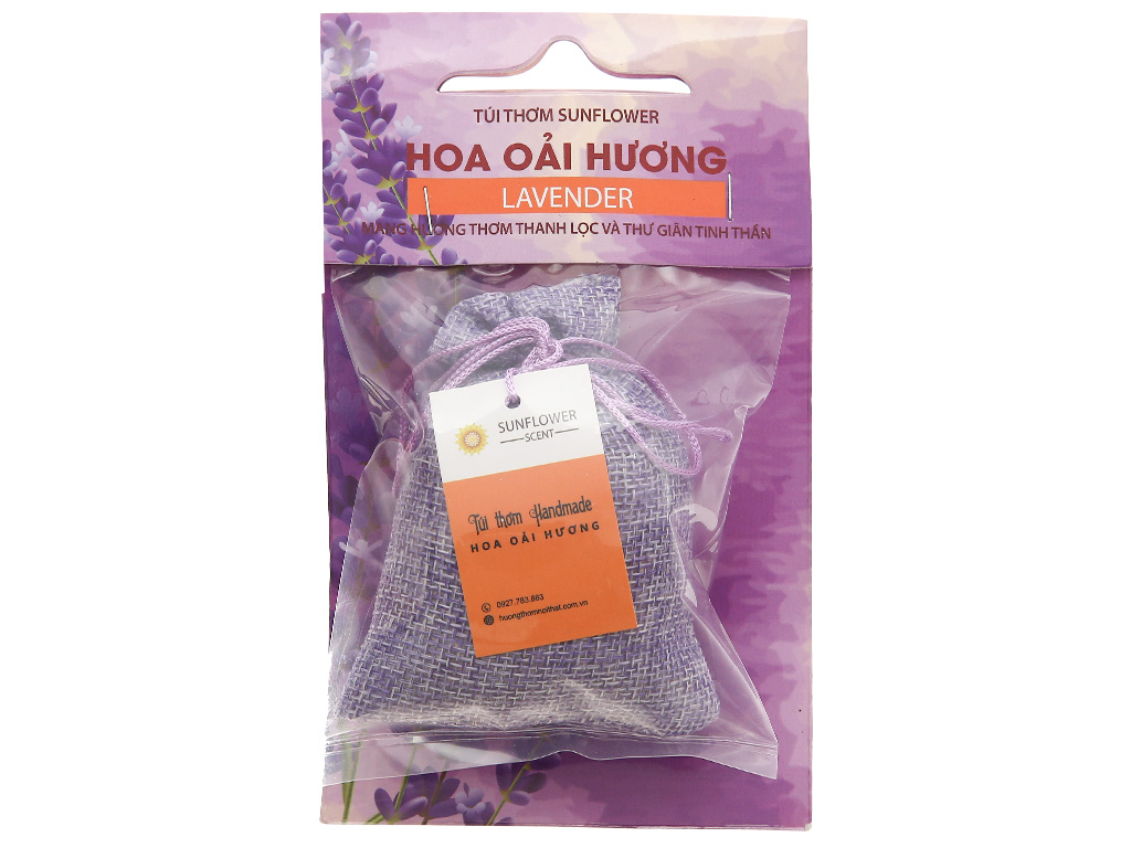 Túi thơm Sunflower hương hoa oải hương 30g