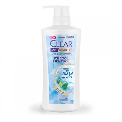 Dầu gội clear vị bạc hà, vị hoa anh đào 450ml