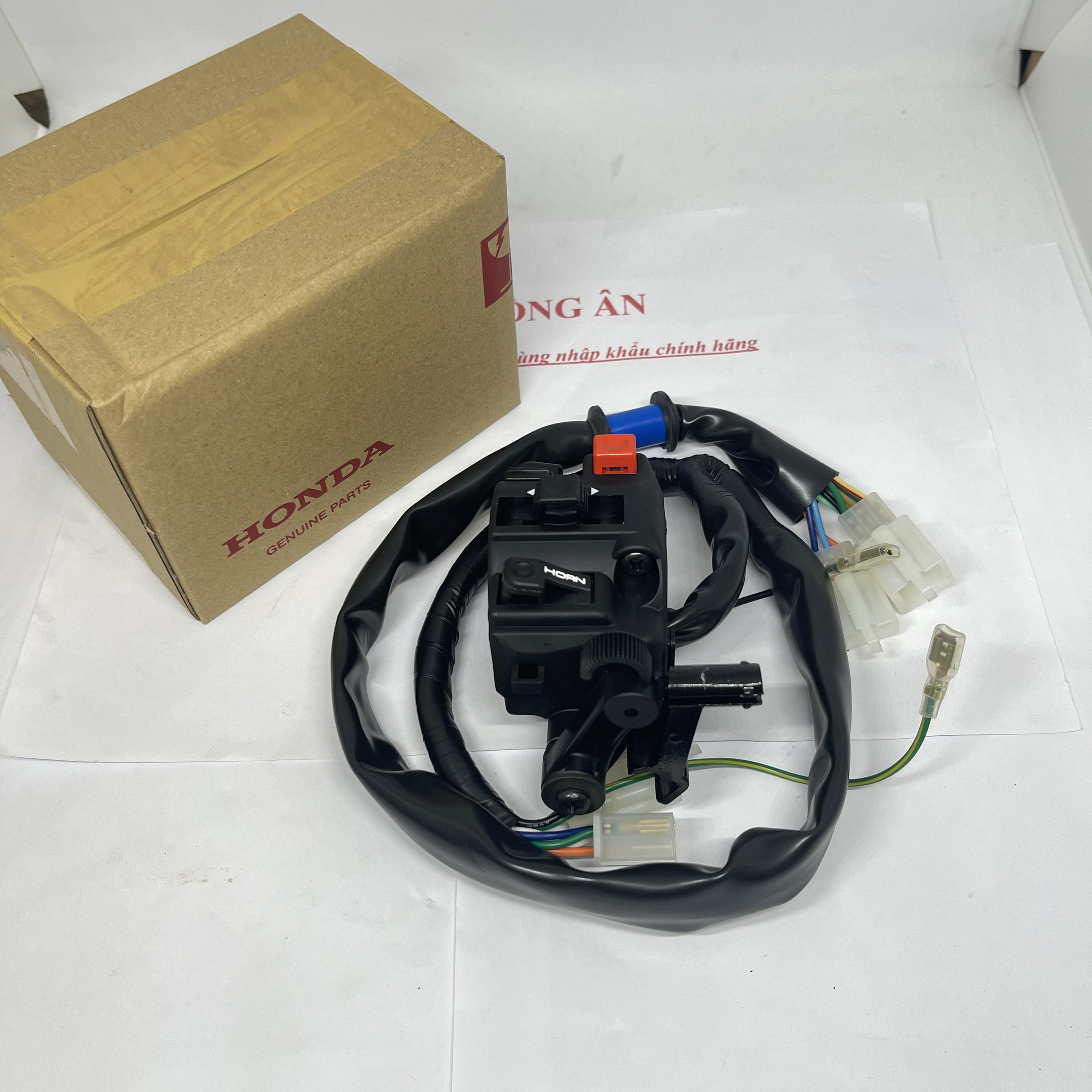 Cùm công tắc wave thái, wave 110 nhập khẩu chính hãng honda thailand - pt hồng ân
