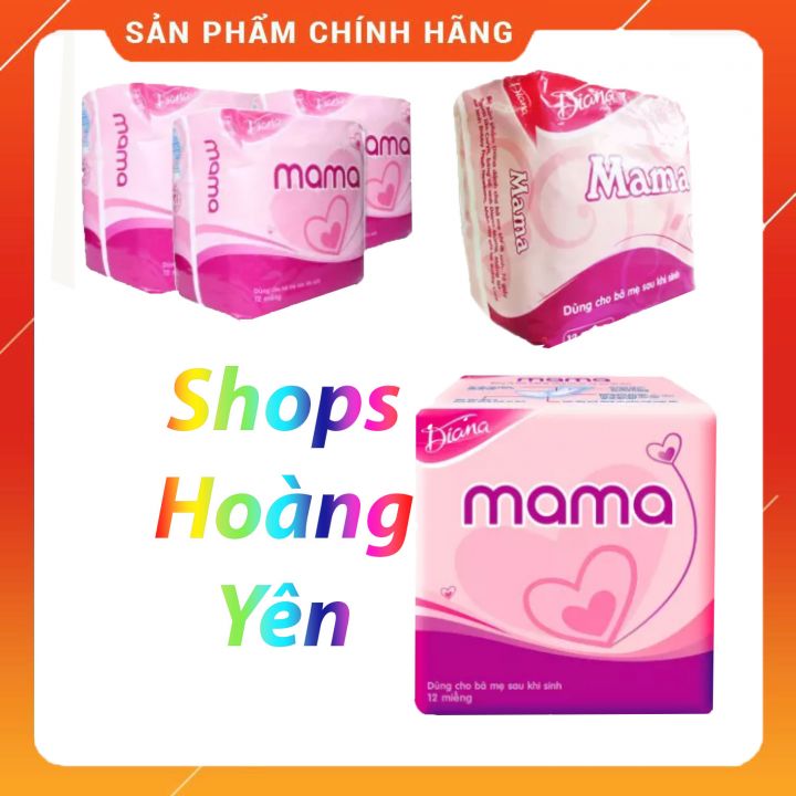 [ Siêu Thấm Hút ]Băng Vệ Sinh Mama Siêu Thấm Hút, Mềm Mại, Min Màng