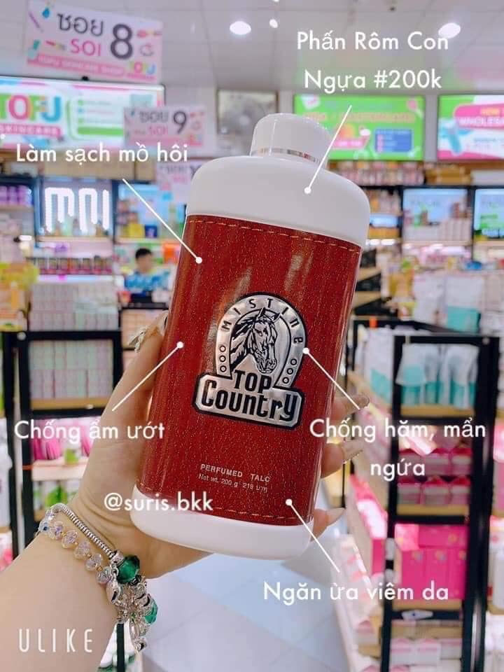 PHẤN CON NGỰA TOP COUNTRY Thái Lan