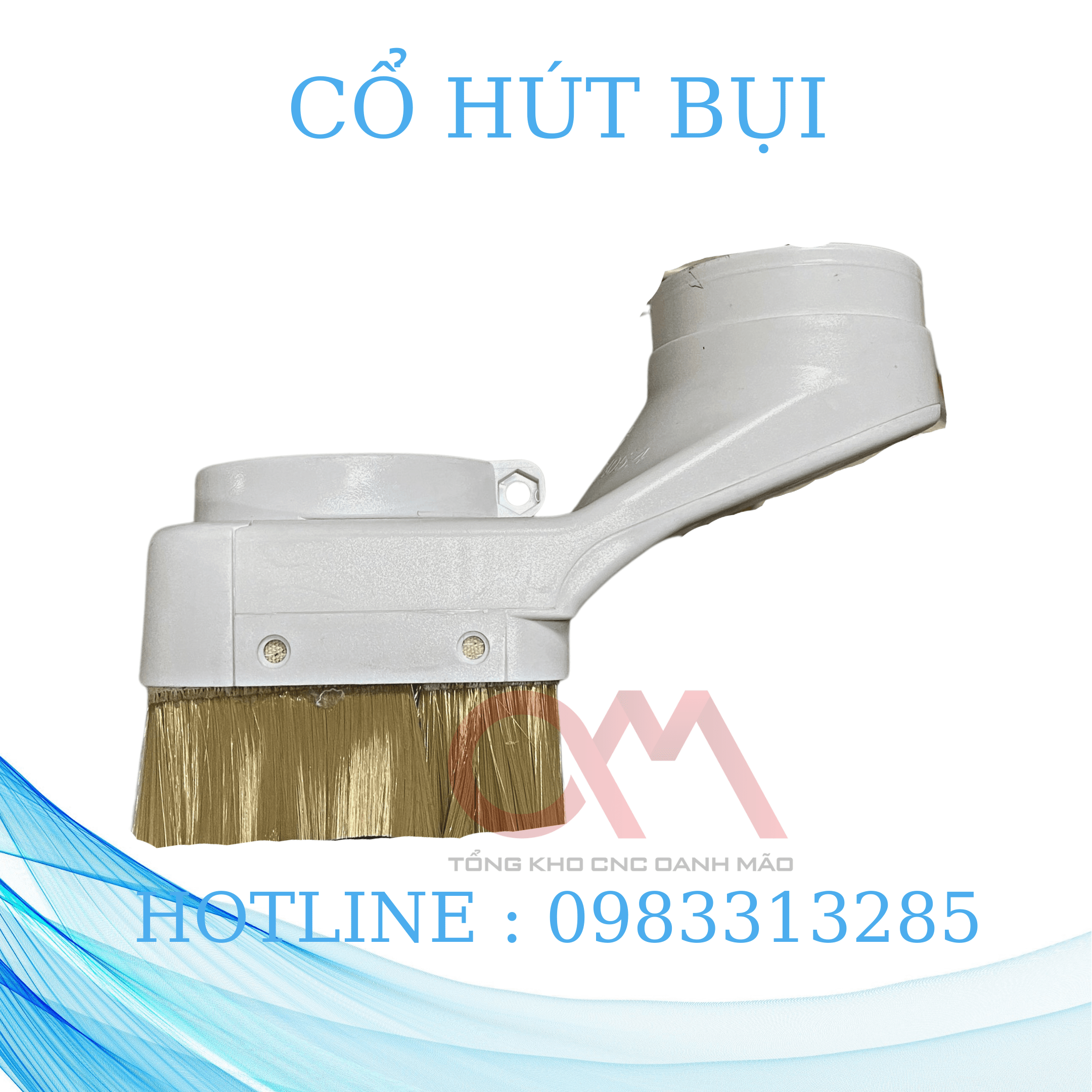 Cổ hút bụi phi 80 , phi 100 , phi 125 chuyên dùng ôm củ đục spindle cnc để hút bụi, thường kết hợp với máy hút bụi công nghiệp