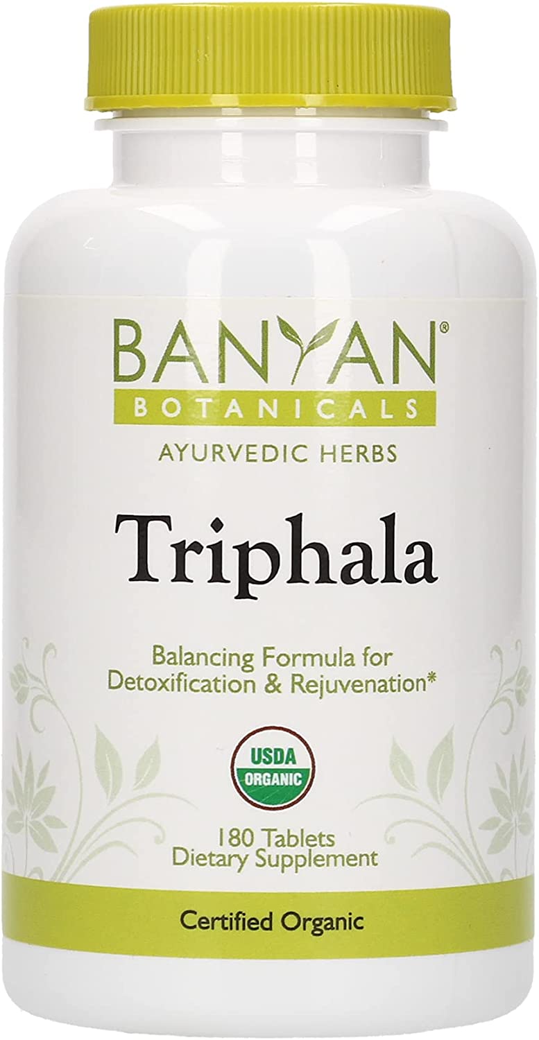 Hoàn Tiền 15%Viên Triphala giải độc và trẻ hoá cơ thể Banyan Organic
