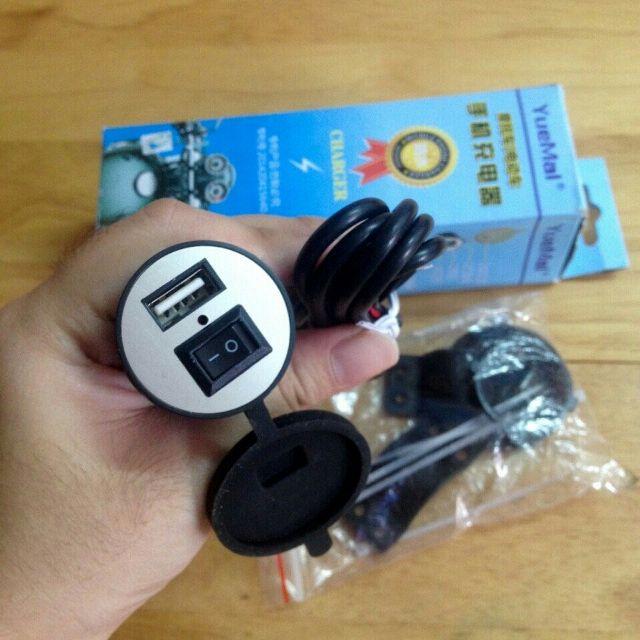 [HCM]Sạc điện thoại gắn trên xe máy dành cho anh em grab chuyên nghiệp (Nhiều màu) SUHA SH 678