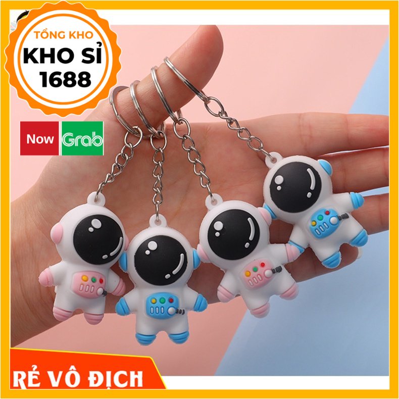 Móc khóa hình phi hành gia hot trend cute đáng yêu E1305