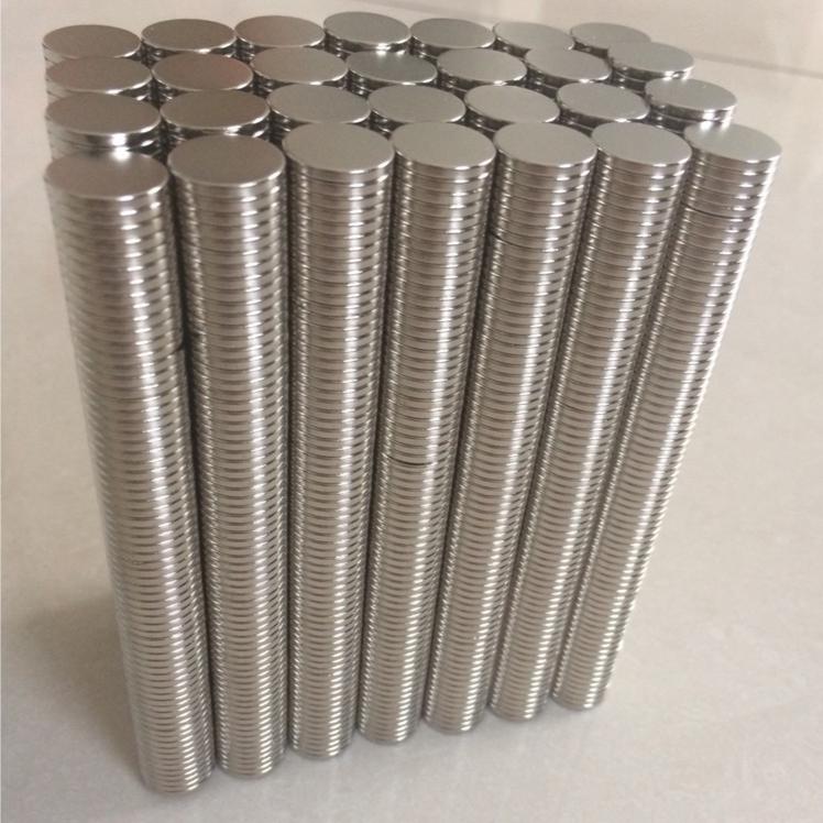 Set 50 viên nam châm đất hiếm 10x2 mm- Trang trí nội thất, làm nắp hộp cao cấp, nắp ipad