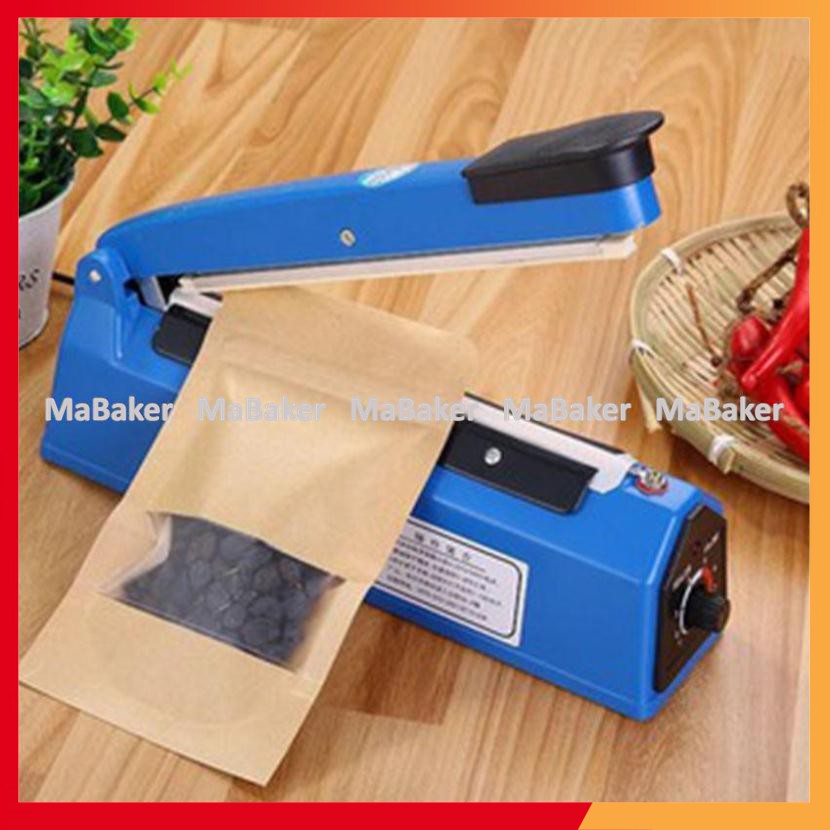 Máy hàn miệng túi dập tay cao cấp PFS-200 tặng thêm bộ dây hàn - MaBaker
