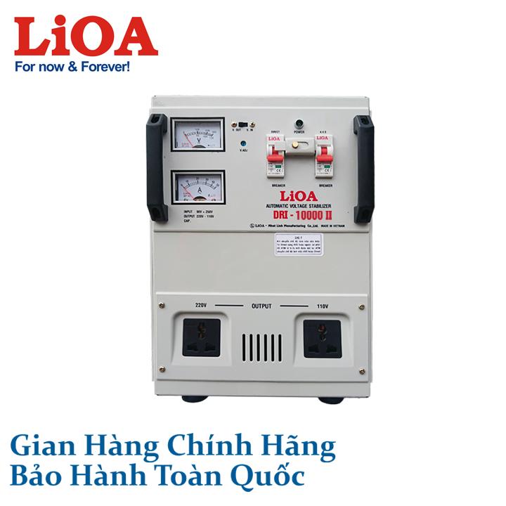Ổn áp 1 pha lioa dri-10000ii