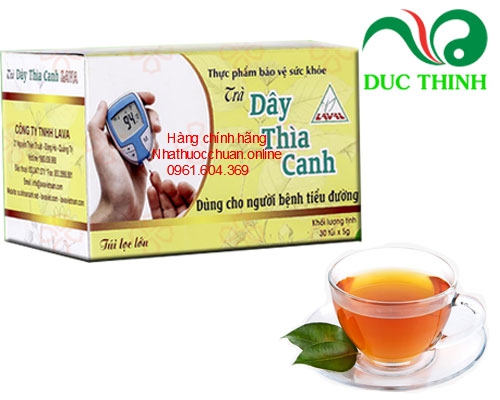 Trà dây thìa canh dành cho người bệnh tiểu đường ( hộp 30 túi)