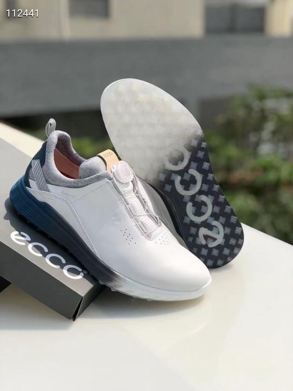 Giày Golf nam - giày Golf Ecco núm vặn mẫu mới 2022