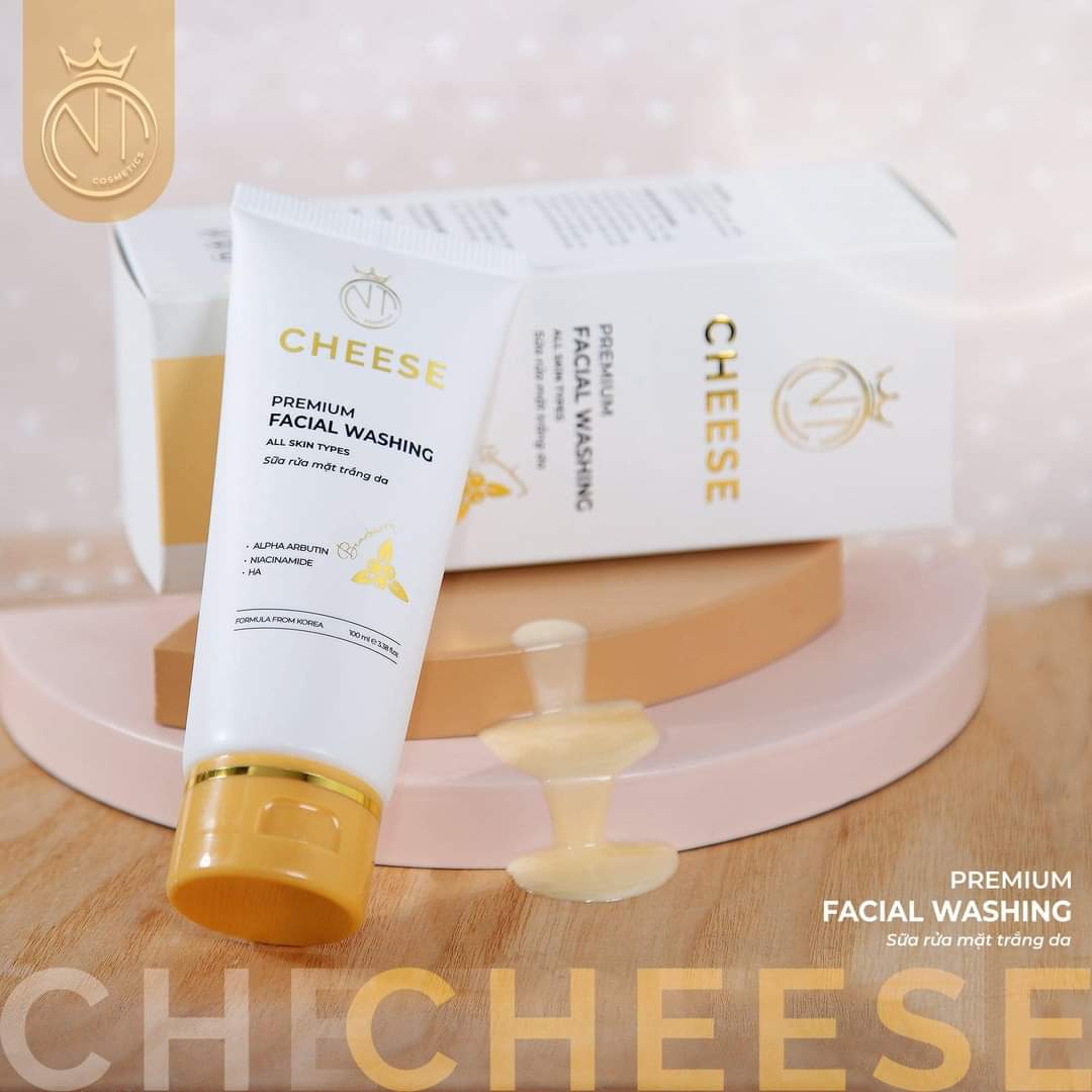 Sữa rửa mặt sáng da, ngừa mụn Cheese 100ml