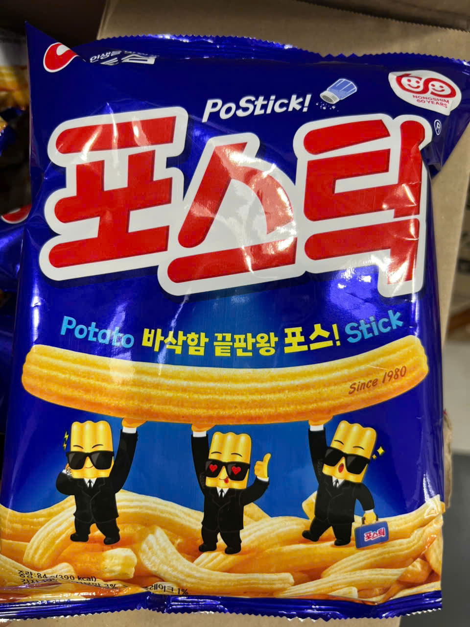 Snack bim bim khoai tây POSTICK hàn quốc - 포스틱