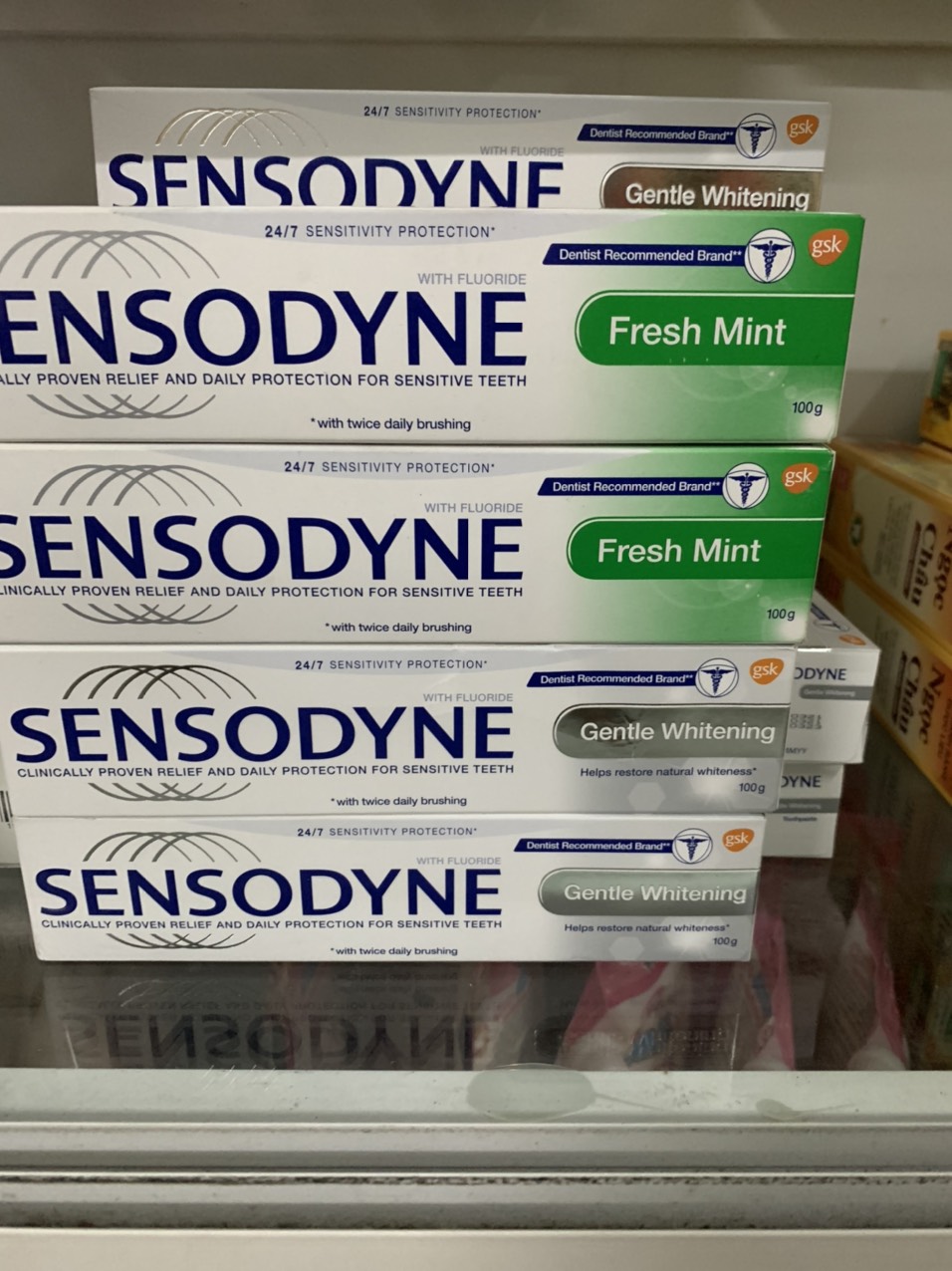 Kem đánh răng sensodyne - tuyp 100g - sự lựa chọn hàng đầu dành cho răng nhạy cảm