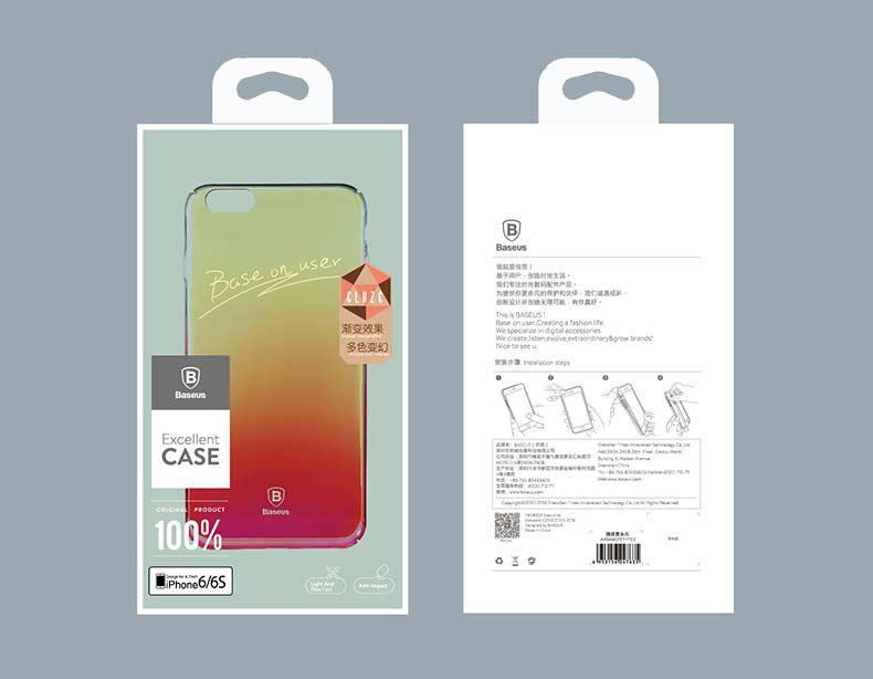 Ốp lưng đổi màu Baseus Glaze Case dành cho iPhone 6 / iPhone 6S