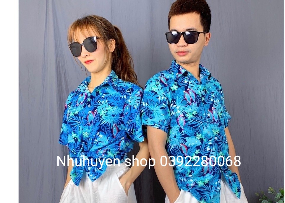 Áo trái cây đi biển vải kate thái loại 1, mềm mịn, đủ size cho cả gia đình, team bullding, học sinh chụp kỷ yếu