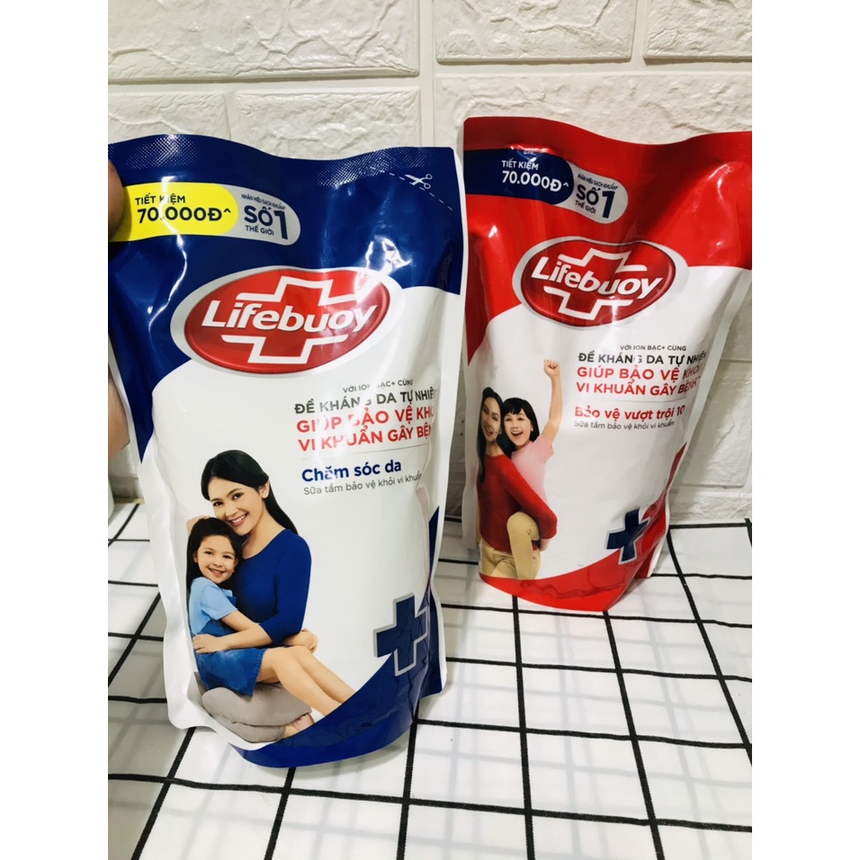 Sữa tắm lifebuoy túi 800g