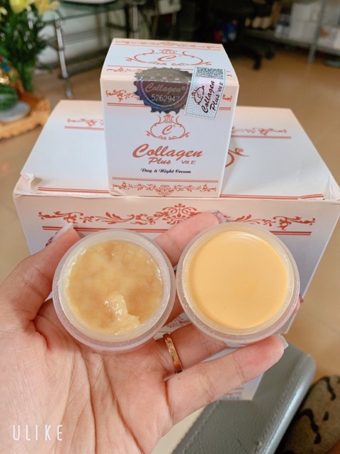 bộ kem collagen plus vit e