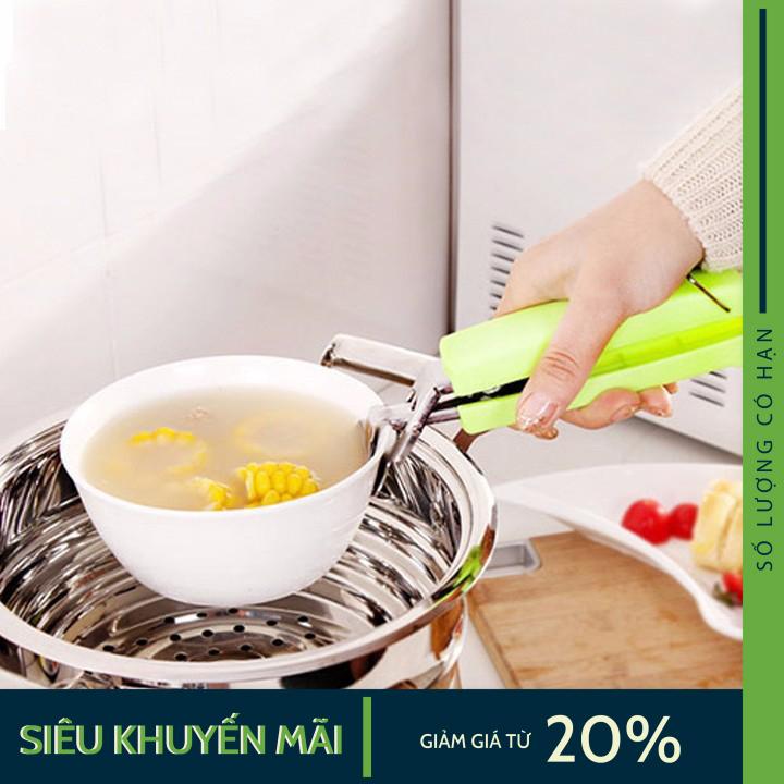 Dụng cụ gắp nóng đa năng chuyên dụng- không cần lót tay, bát đĩa nóng đã có ngay kẹp chuyên dụng gắp nóng.