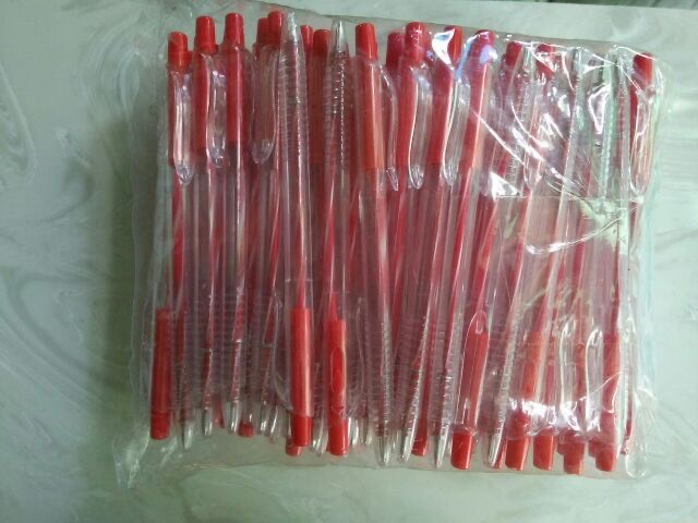 Set 100 -50 cây bút bi cao cấp mực xanh ngòi 0.7mm