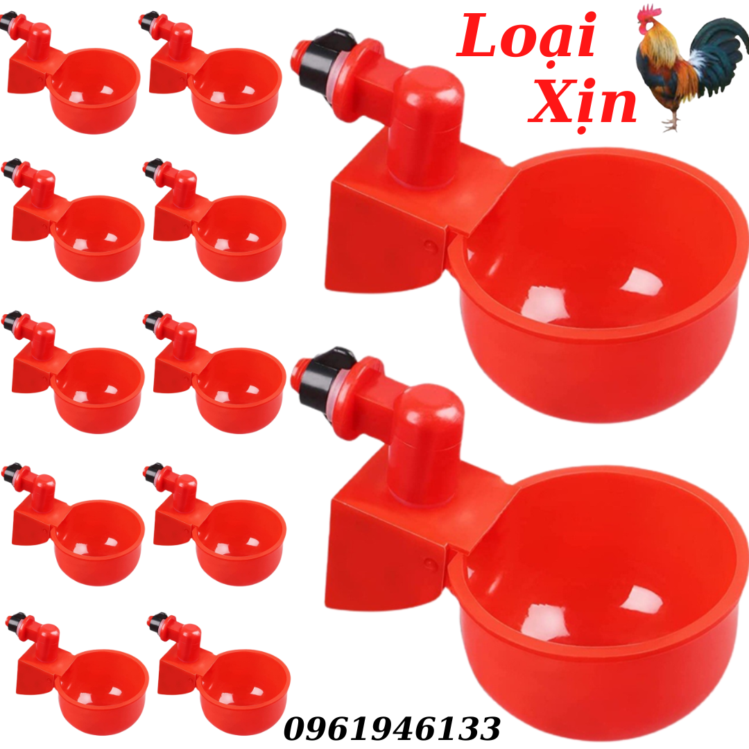 Máng uống nước tự động cho gà ngan vịt dùng tiện lợi