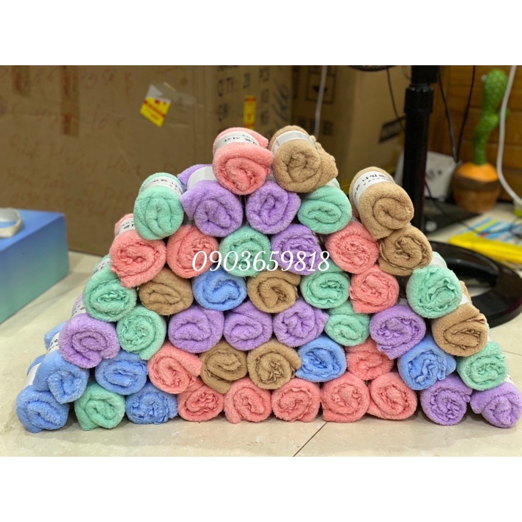 Khăn lông cừu hàn quốc cao cấp 30x50 - tiện lợi