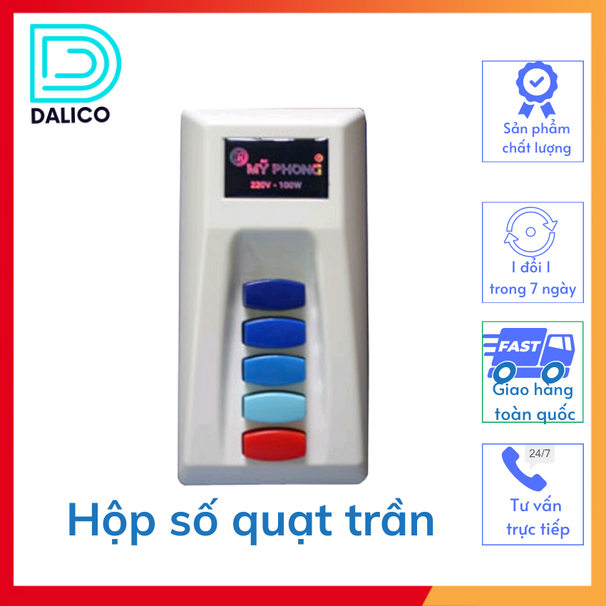 Hộp số quạt trần Mỹ Phong