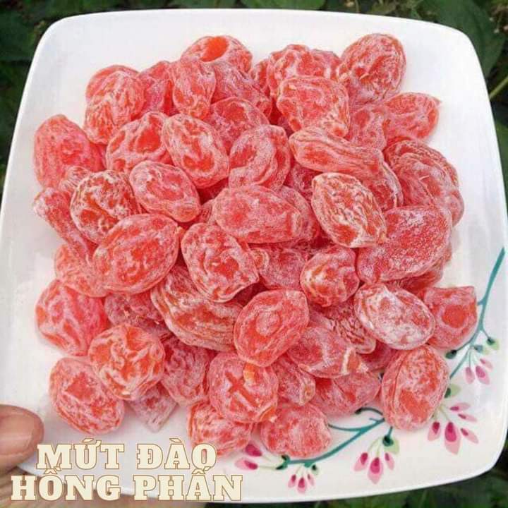 Ô mai đào hồng phấn trai đẹp 400g