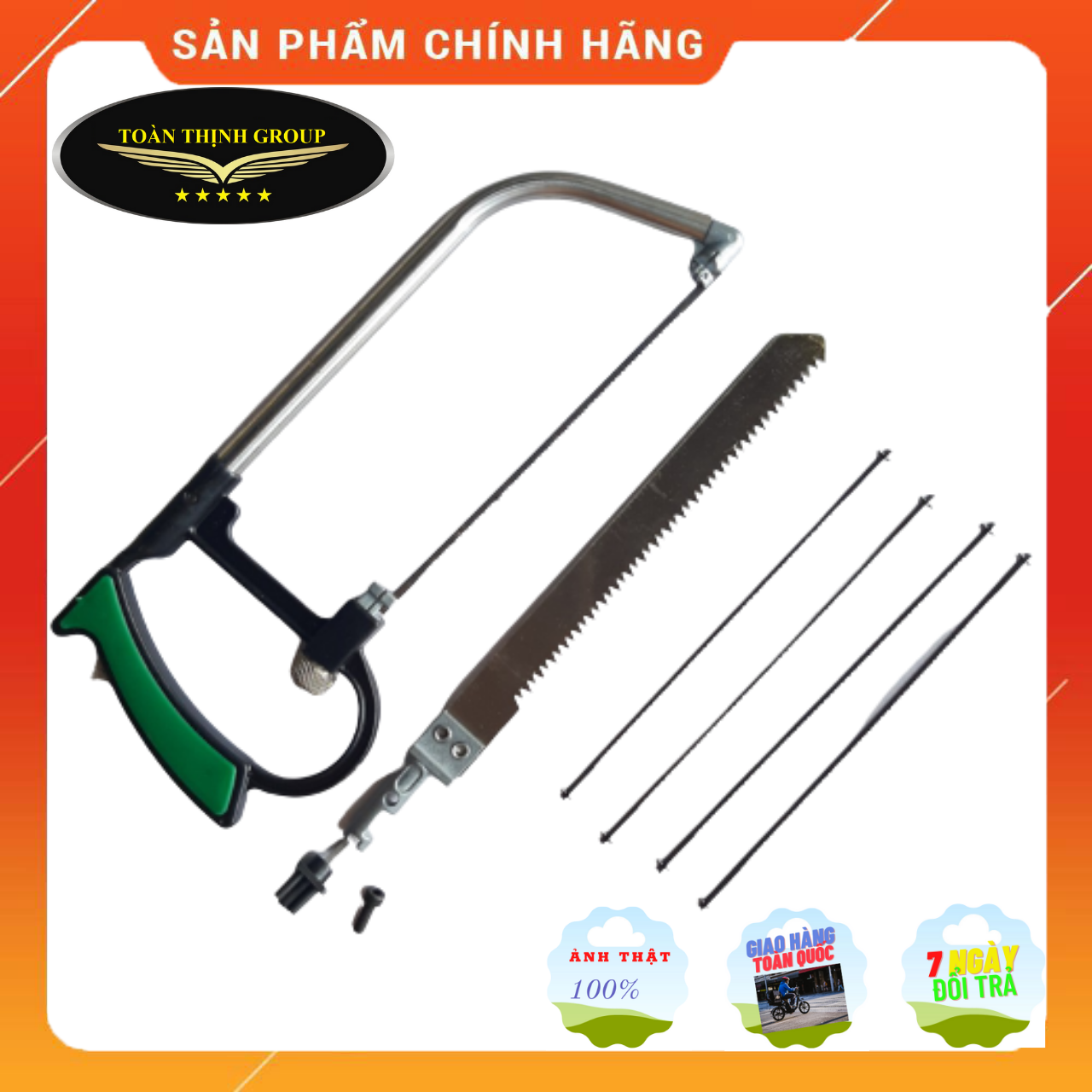 Bộ cưa lọng cầm tay hiệu berrylion gồm 6 lưỡi cưa sơ cua - bộ cưa tay đa năng