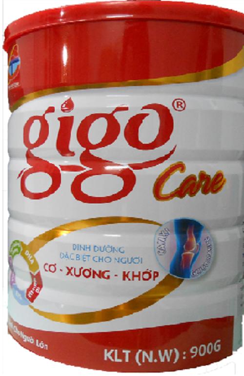 Sữa bột gigo care 900 gr : bột dinh dưỡng cho người bị bệnh cơ - xương - khớp