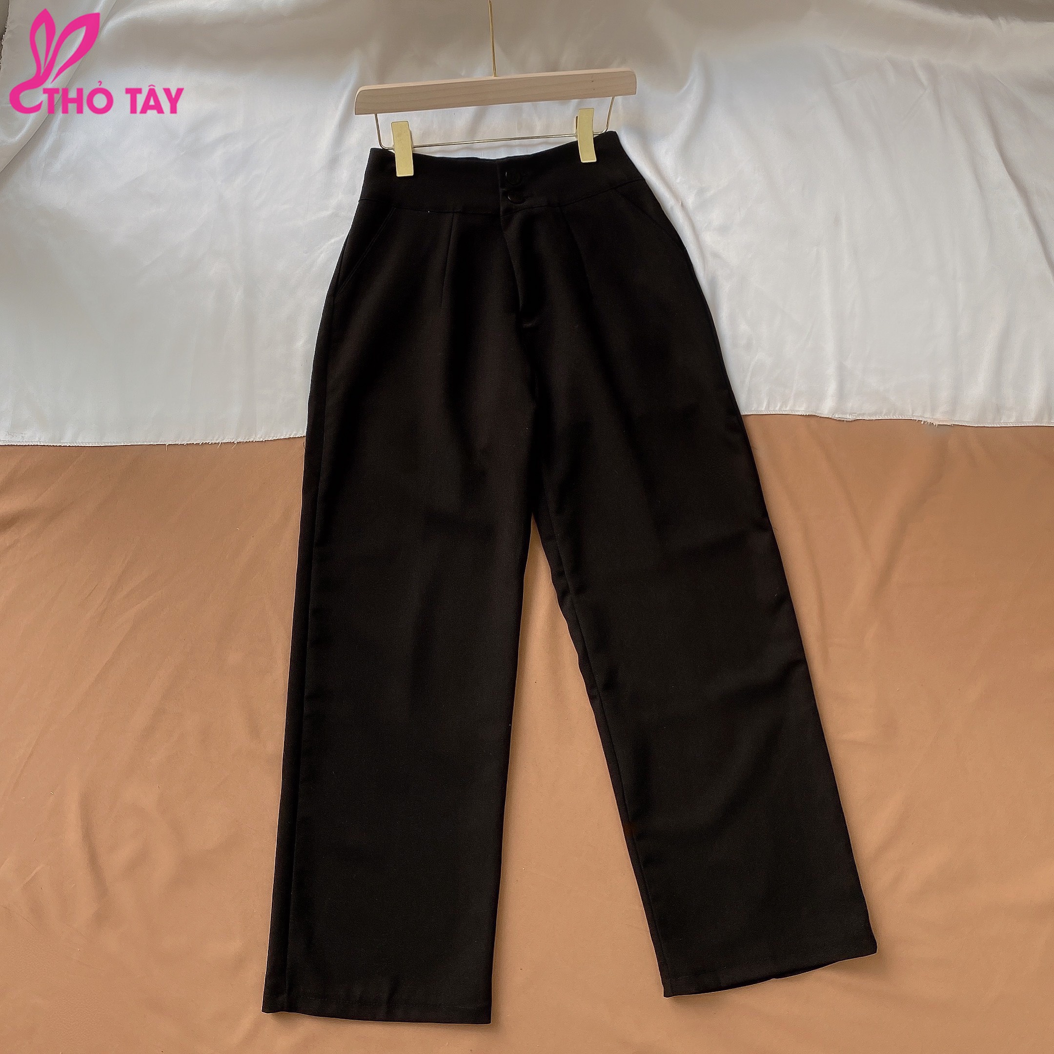 Quần tây nữ ống suông - thỏ tây q245b108