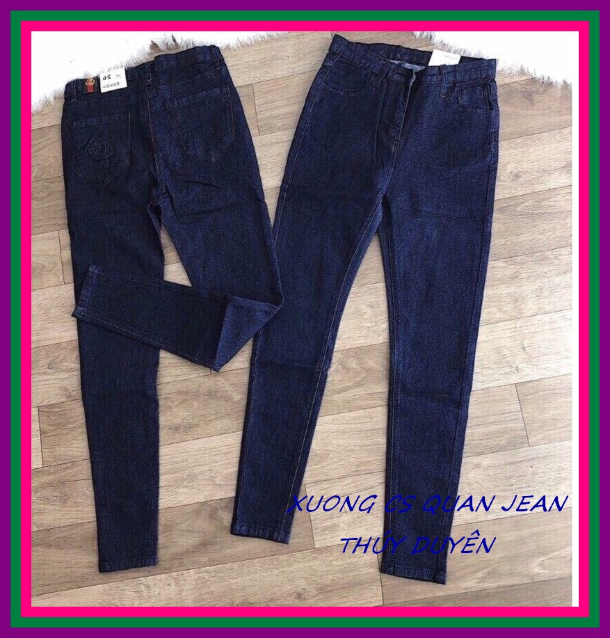 QUẦN JEAN NỮ coton skiny MẪU JEAN TRƠN ÔM BODY CO GIÃN tốt nhiều màu siêu hot có cả size đại BIG SIZE 26 ĐẾN 34, quần bò nữ XJN.1981