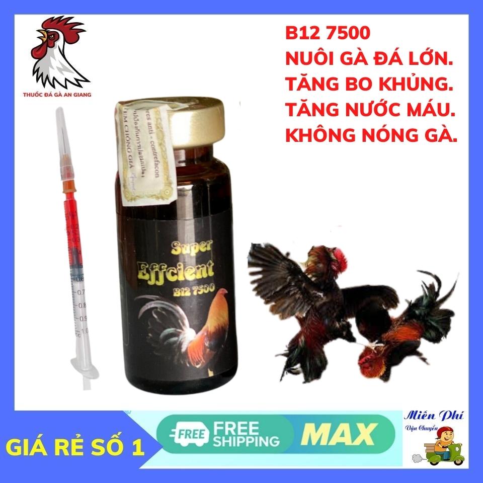B12 7500 10 ml không nóng gà,tăng bo gà b12 hừng gà đỏ mặt mau nạp pin mau tới vần nhập khẩu mexico