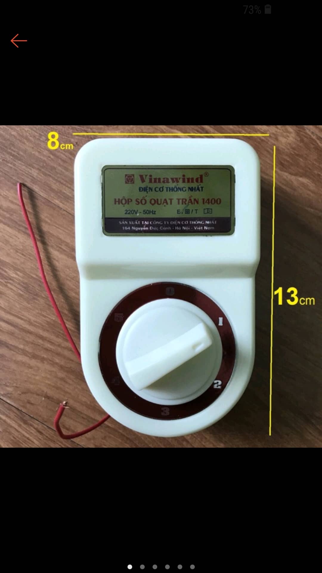 Hộp số quạt trần Vianwind