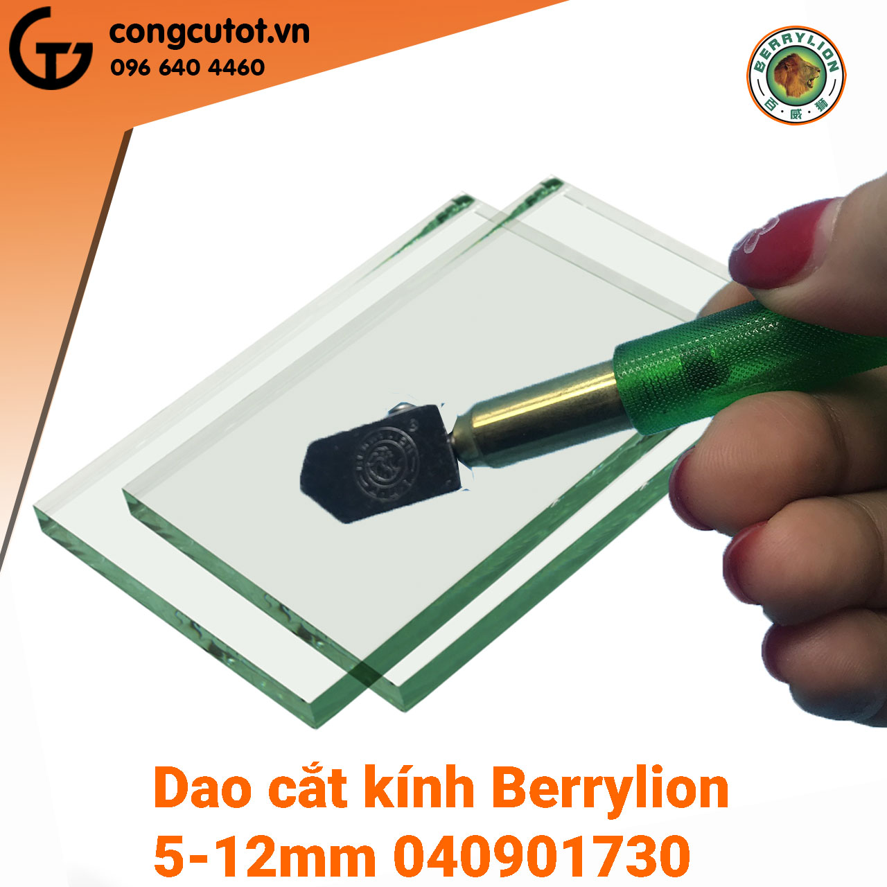 Dao cắt kính Berrylion 5-12mm