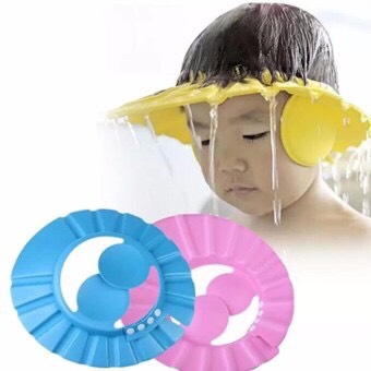 Mũ Tắm Gội Đầu Chắn Nước, Nón Tắm Có Bịt Tai Cho Bé, Chất Liệu AVE Đàn Hồi Và Có Thể Điều Chỉnh Kích Cỡ