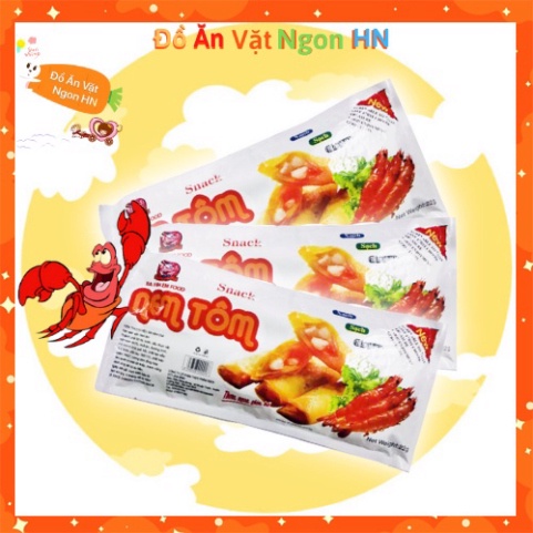 10 gói snack nem tôm đồ ăn vặt cay ngon hấp dẫn giá rẻ cổng trường