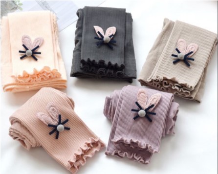 Quần tất len tăm cho bé, quần legging cho bé chất dày dặn co giãn 4 chiều