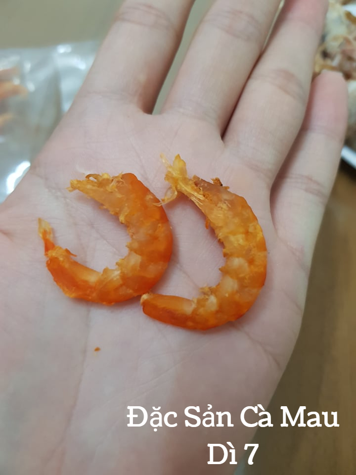 [100Gram] Tôm khô Cà Mau, tôm đất loại 1, tôm thiên nhiên, tách vỏ bằng tay, thịt ngon ngọt
