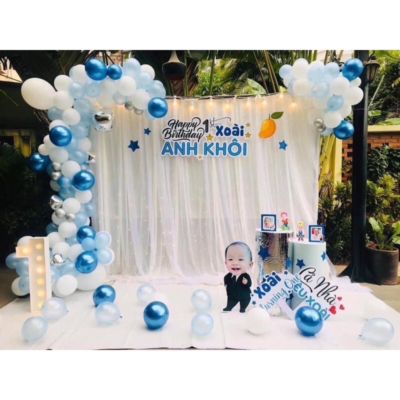 Sét trang trí sinh nhật theo yêu cầu