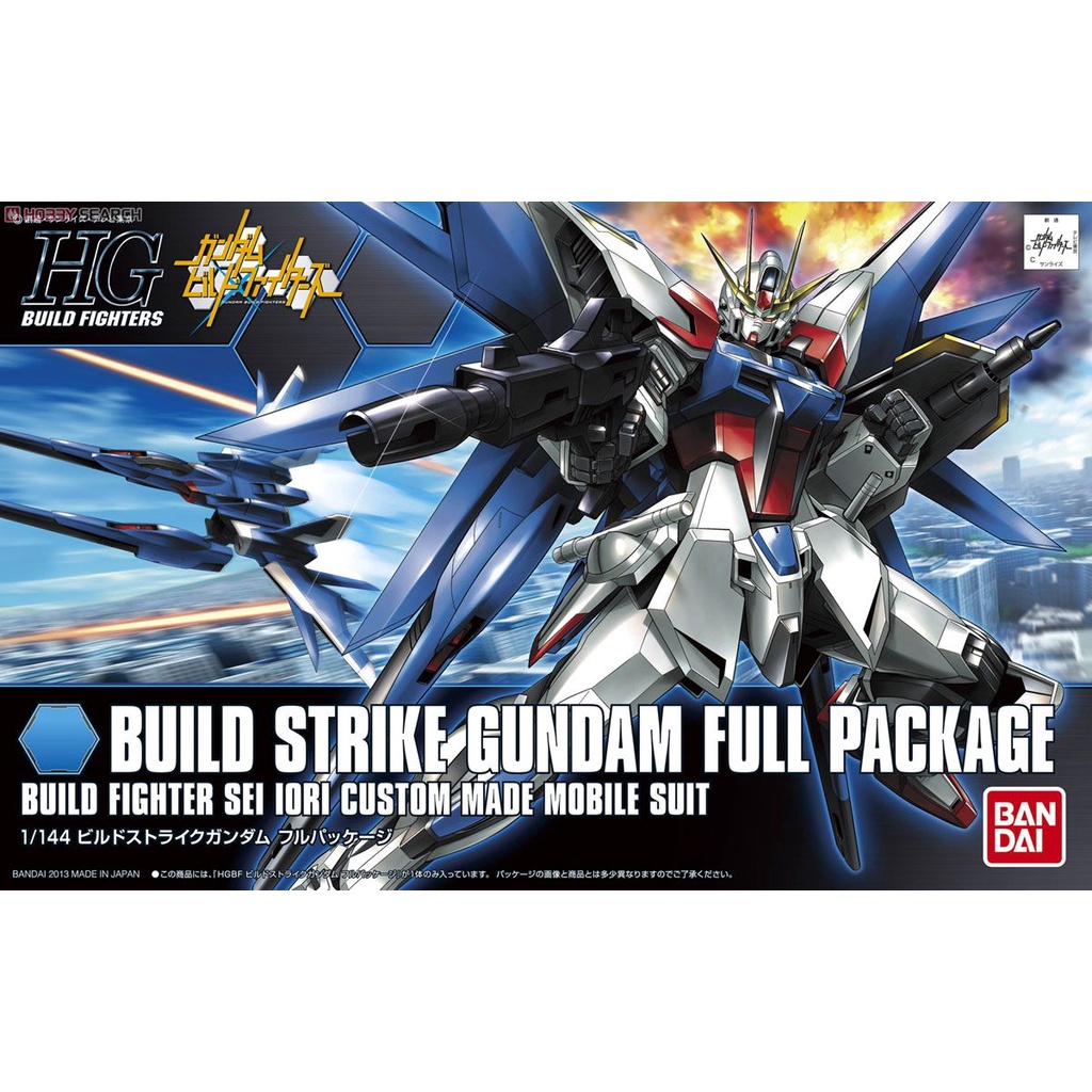 ẢNH-VIDEO THẬT Gundam Bandai HG Build Strike Full Package 1 144 HGBF Build