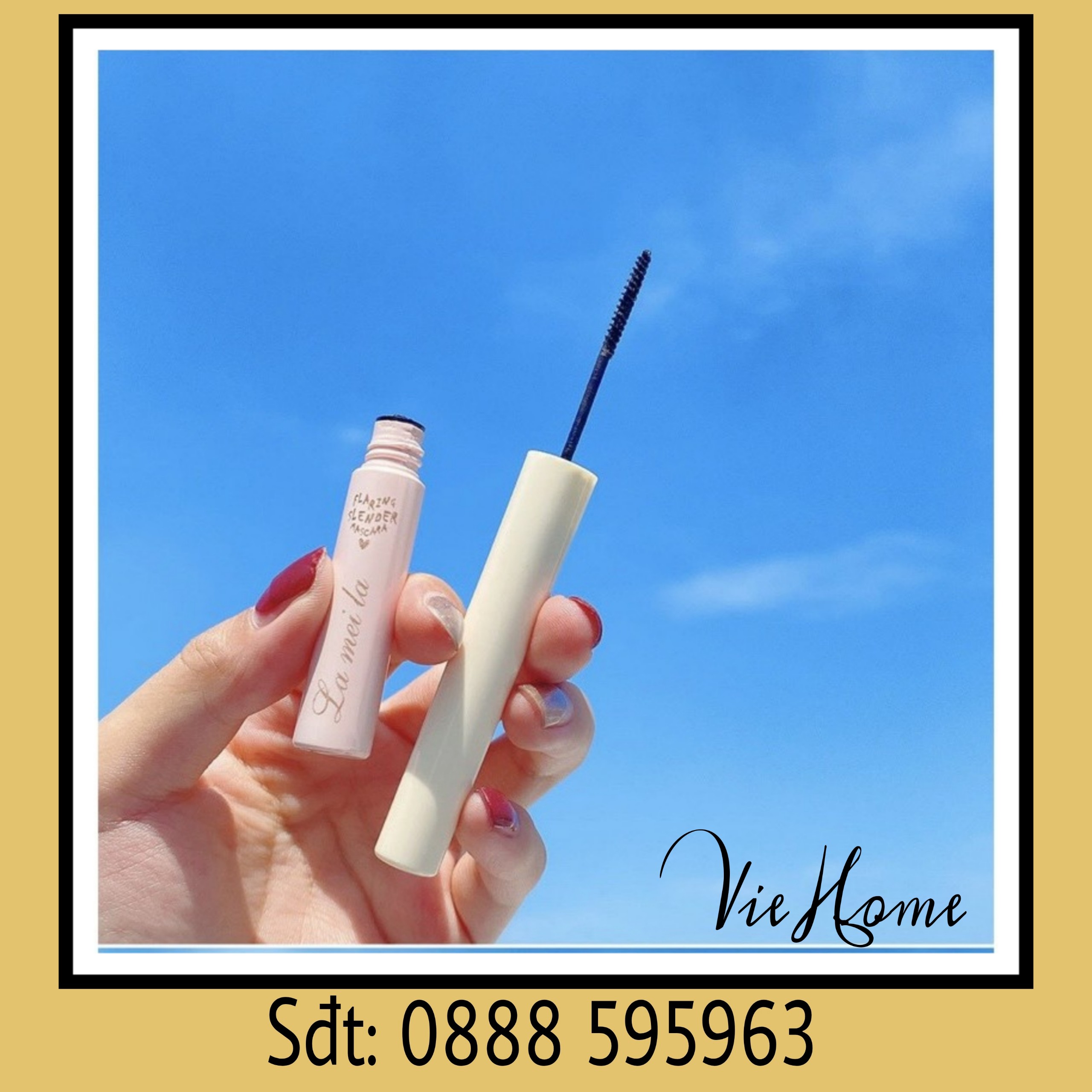 Mascara lameila dài mi đầu chuốt siêu nhỏ